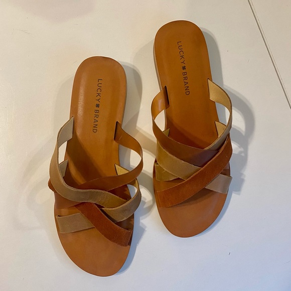 Lucky Brand Shoes - Lucky Brand Multi-Cross Sandals